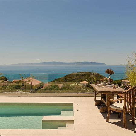 Hilaritas Luxury Suites Sea View, Private Pool & Jacuzzi Paradise Ratzaklíon المظهر الخارجي الصورة
