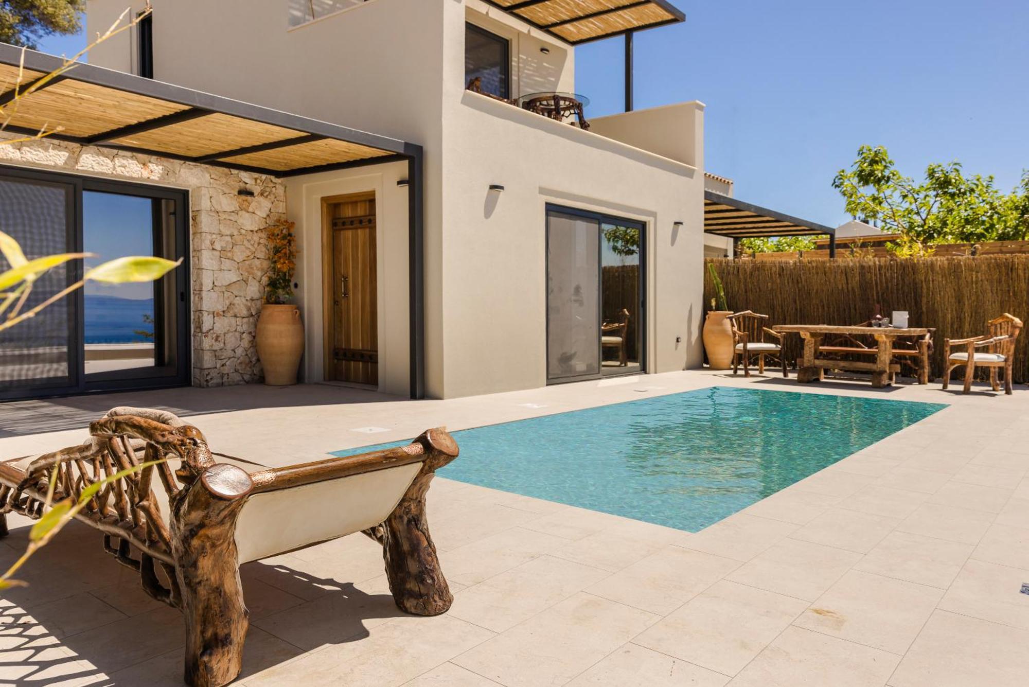 Hilaritas Luxury Suites Sea View, Private Pool & Jacuzzi Paradise Ratzaklíon المظهر الخارجي الصورة